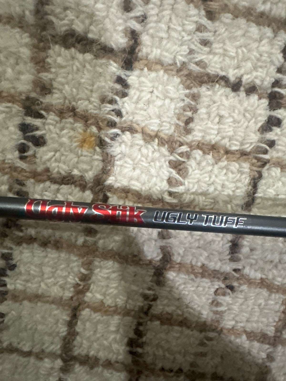 ugly tuff fishing rod need gone