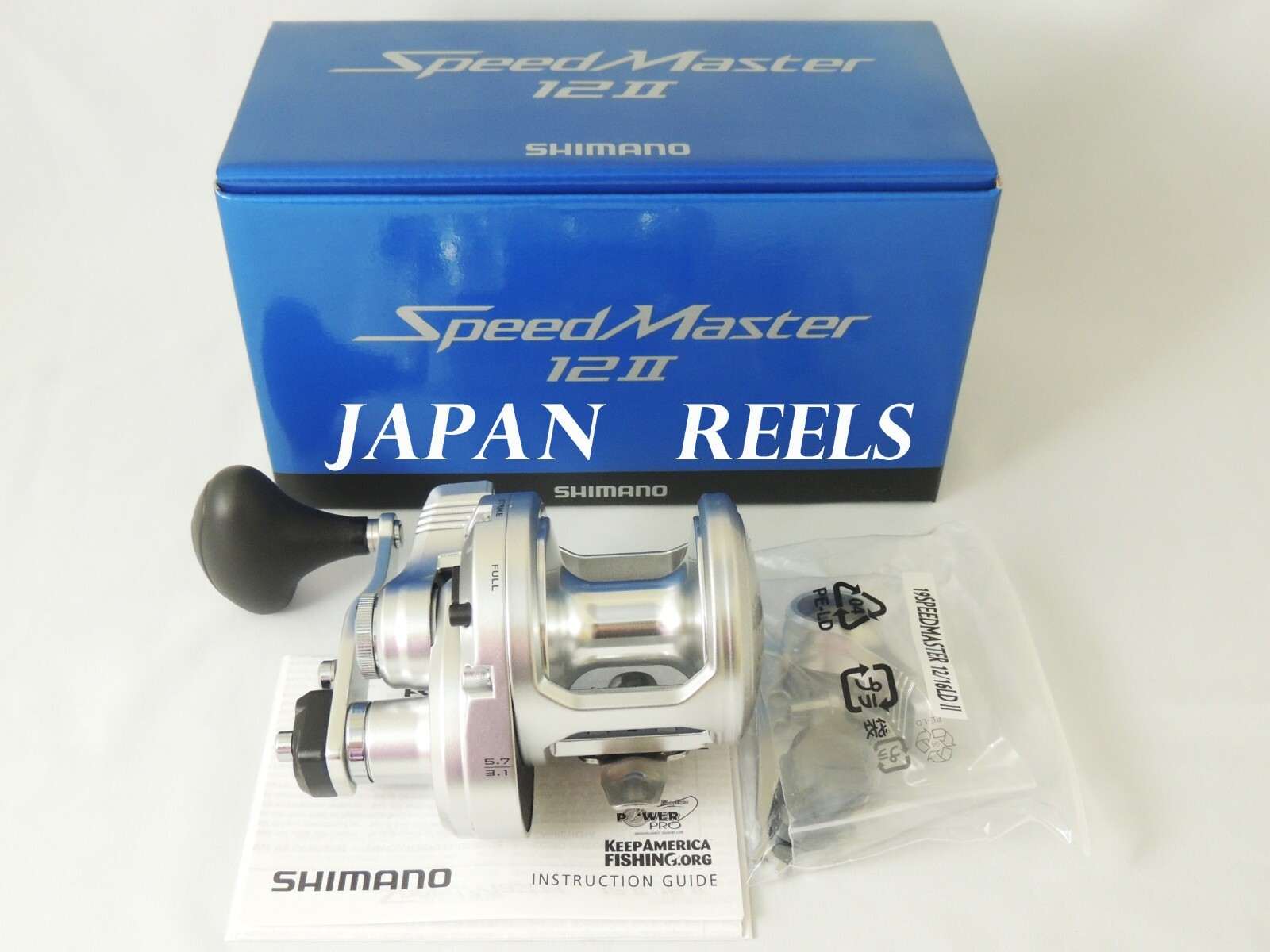 NEW SHIMANO SpeedMaster 12 II 2-SPEED FISHING REEL *1-3 DAYS FAST DELIVERY*