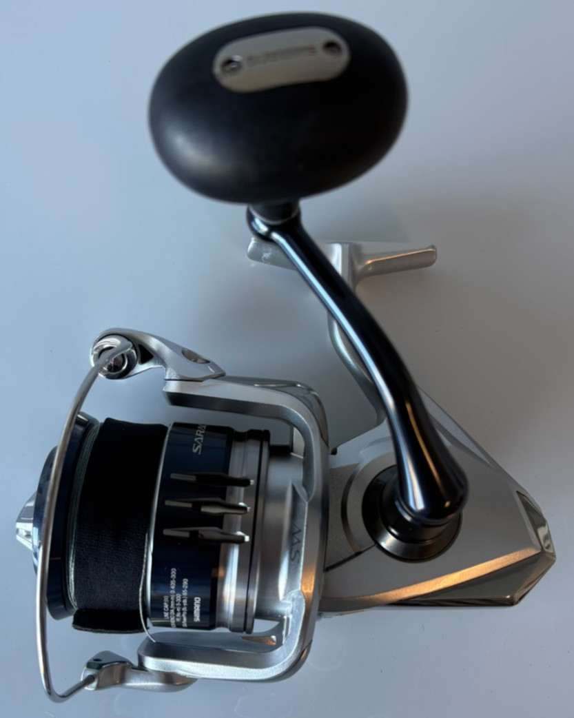 Shimano Saragosa SW10000PG-A Fishing Reel with 50lb PowerPro Braid