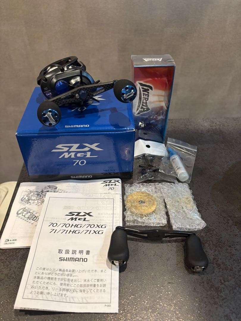 Shimano SLX MGL 70 Baitcasting Reel Custom Tuned Good Condition