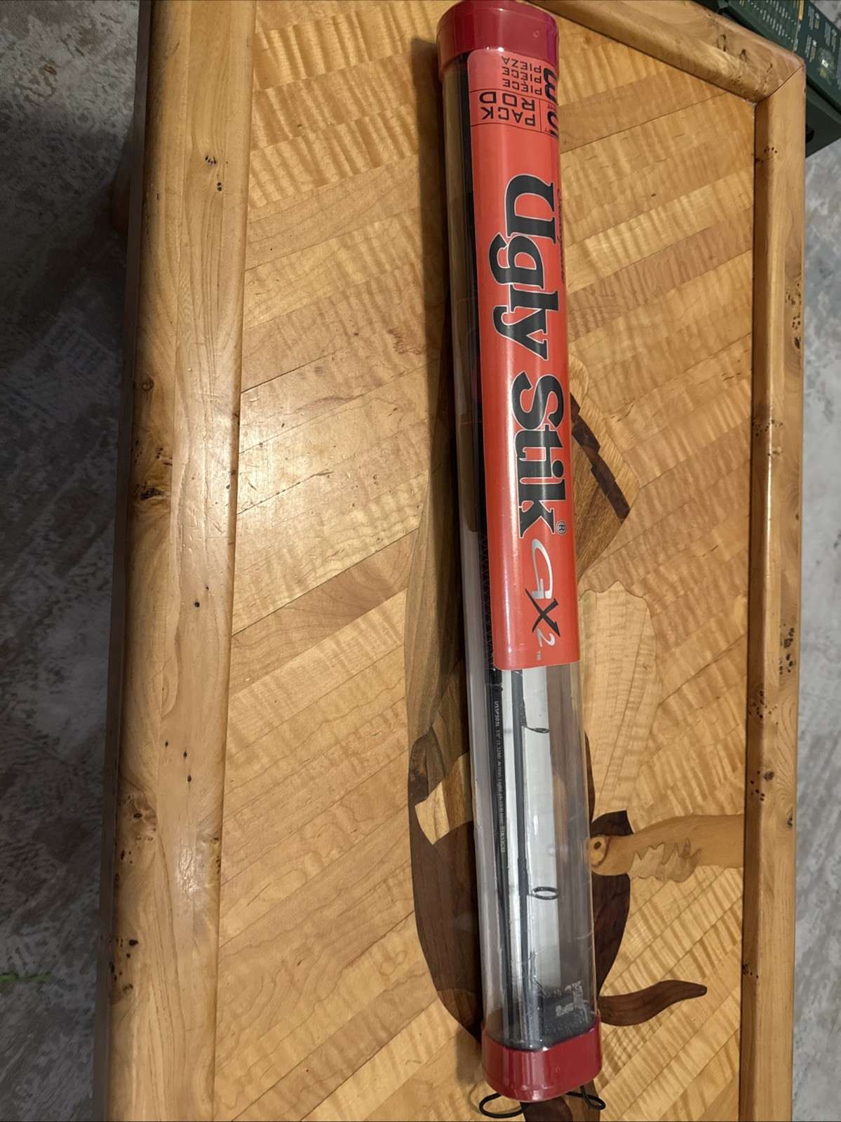 Shakespeare Ugly Stik Pack Rod GX2 5′ Light Action 3-Pc Spinning Rod.