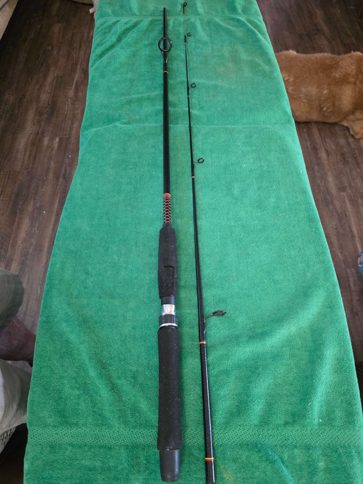 Shakespeare Ugly Stik 7ft 2pc spinning Fishing Rod model SPL-1100 medium action post thumbnail image