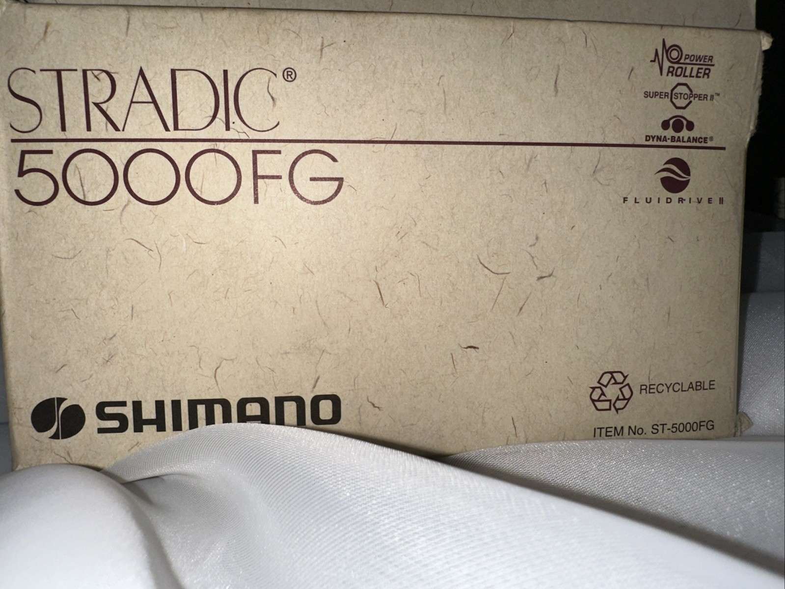 Shimano Stradic 5000FG Japan Spinning Fishing Reel Fluidrive II 5000 NICE!!