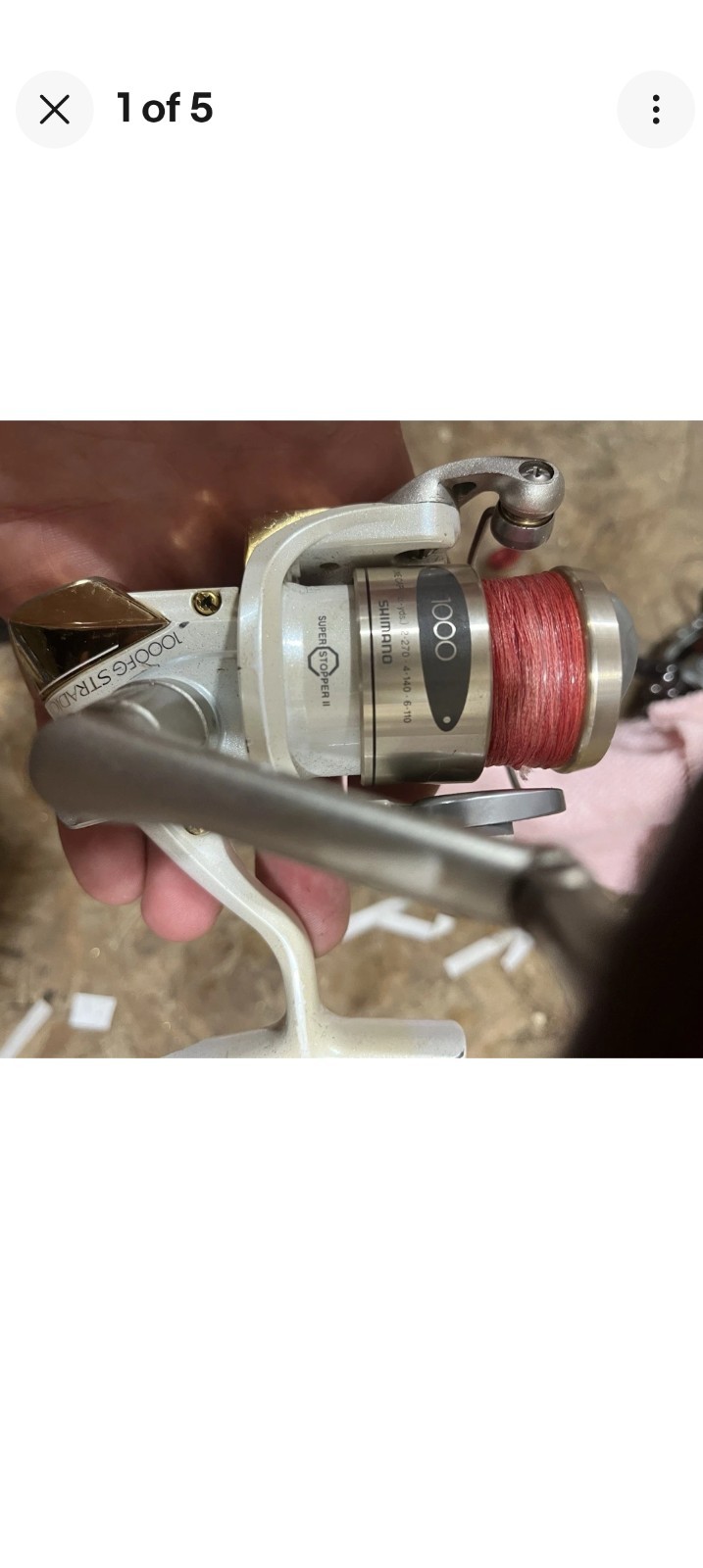 Shimano Stradic Fg 1000 Need To Be Fix