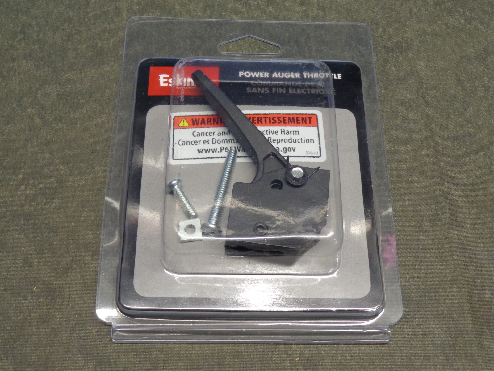 ESKIMO Ice Auger 4822 LONG THROW TRIGGER GENUINE OEM CT33Q8 S33Q8 M43Q9 M43 4825