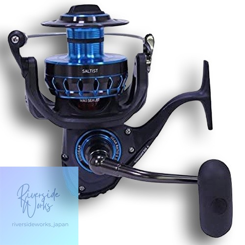 Daiwa Saltist 5.7:1 Gear Spinning Reel 47.40″ 22lb Black New JP