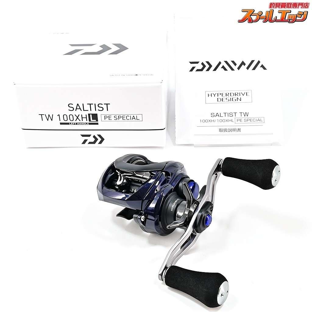 【Top Mint】DAIWA 23 SALTIST TW 100XHL PE Special Baitcast Reel From Japan #439