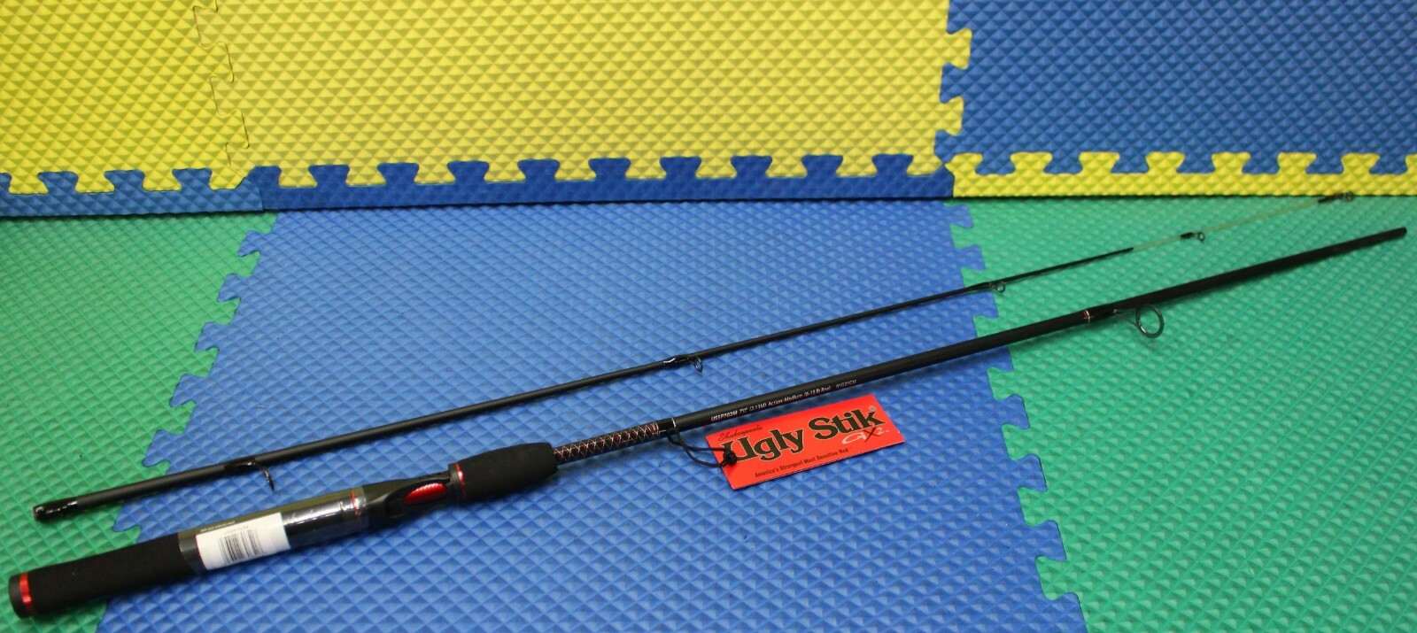 Shakespeare Ugly Stik GX2 7′ 0″ Medium 2-Pc Spinning Rod USSP702M 1264735