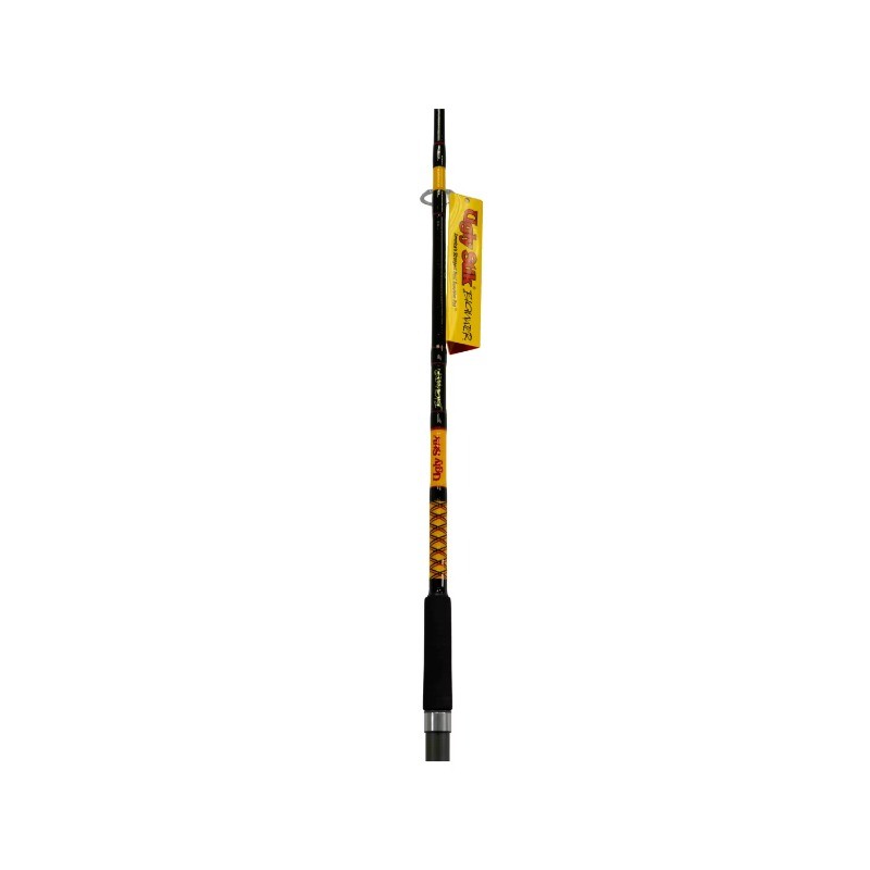 Ugly Stik Carbon Crappie Spinning Rod, 10′ Light Fishing Rod, 2 Piece