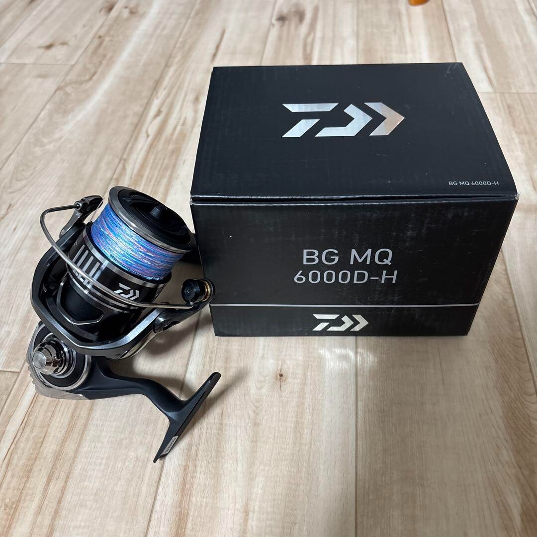 Daiwa BG MQ 6000D-H Fishing Reel Black Used From Japan