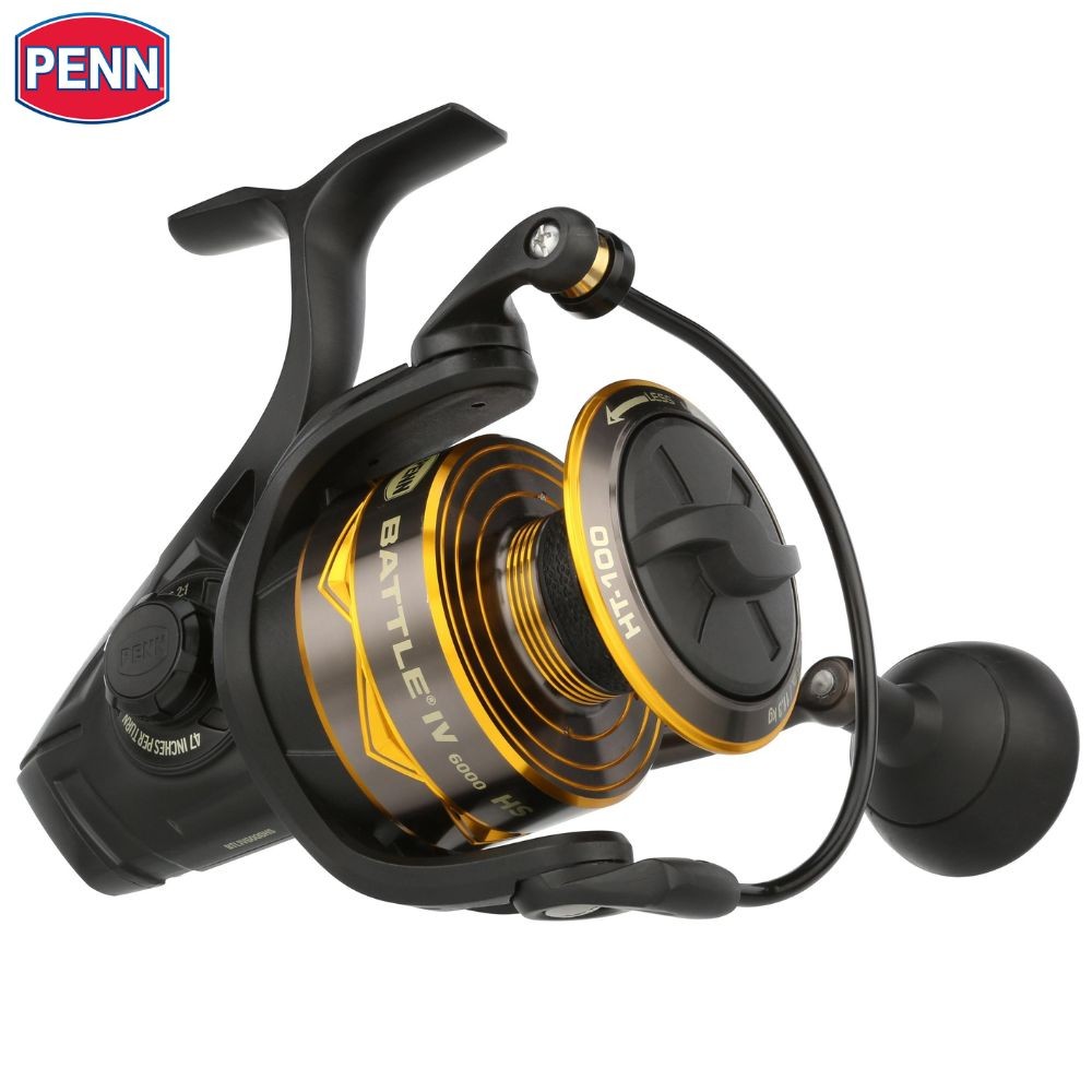 PENN Fishing Full Metal Body Spinning Reel BATTLE IV 6000HS