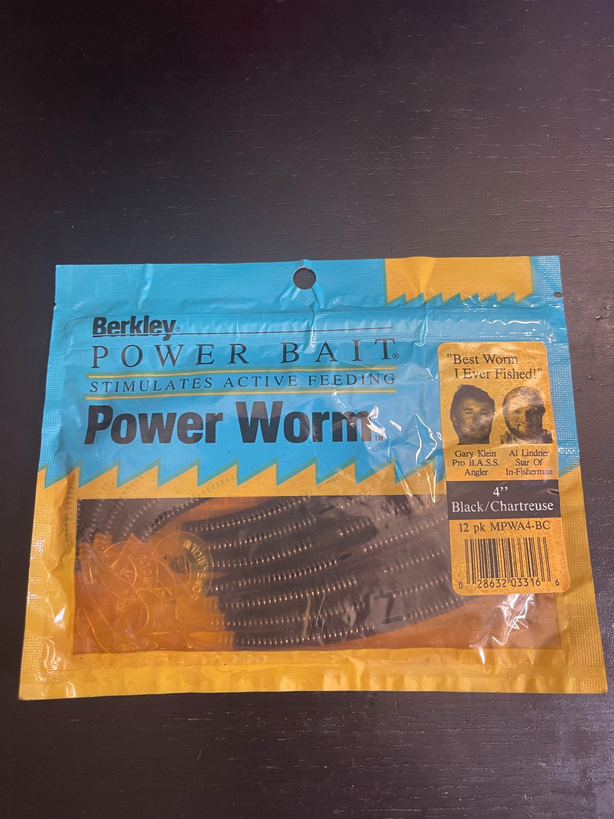 Berkley Powerbait 4″ Power Worm MPWA4 12ct Many Colors NIP
