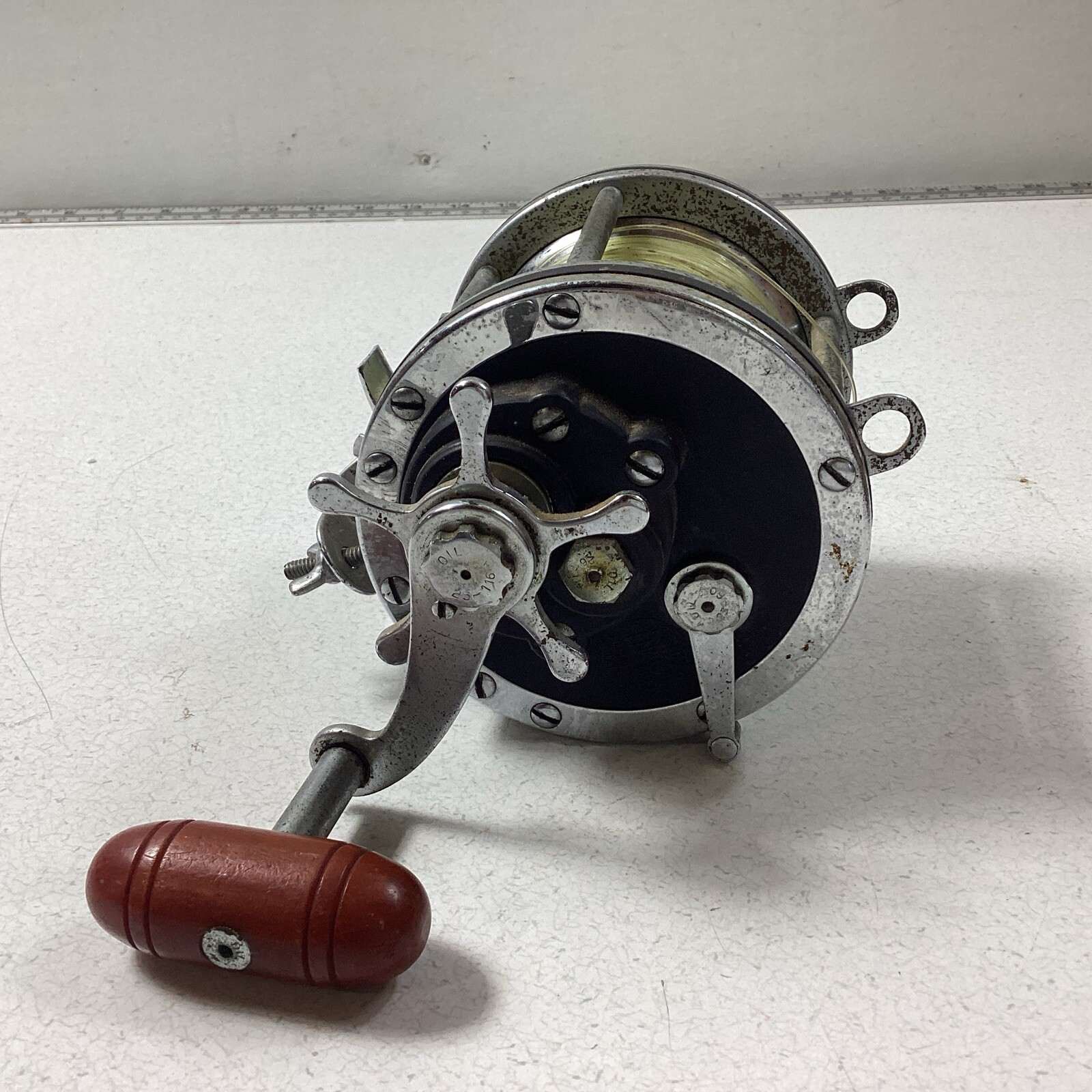 Vintage Penn Senator Reel 6/0 Philadelphia USA Fishing Deep Sea Bait Cast Shark