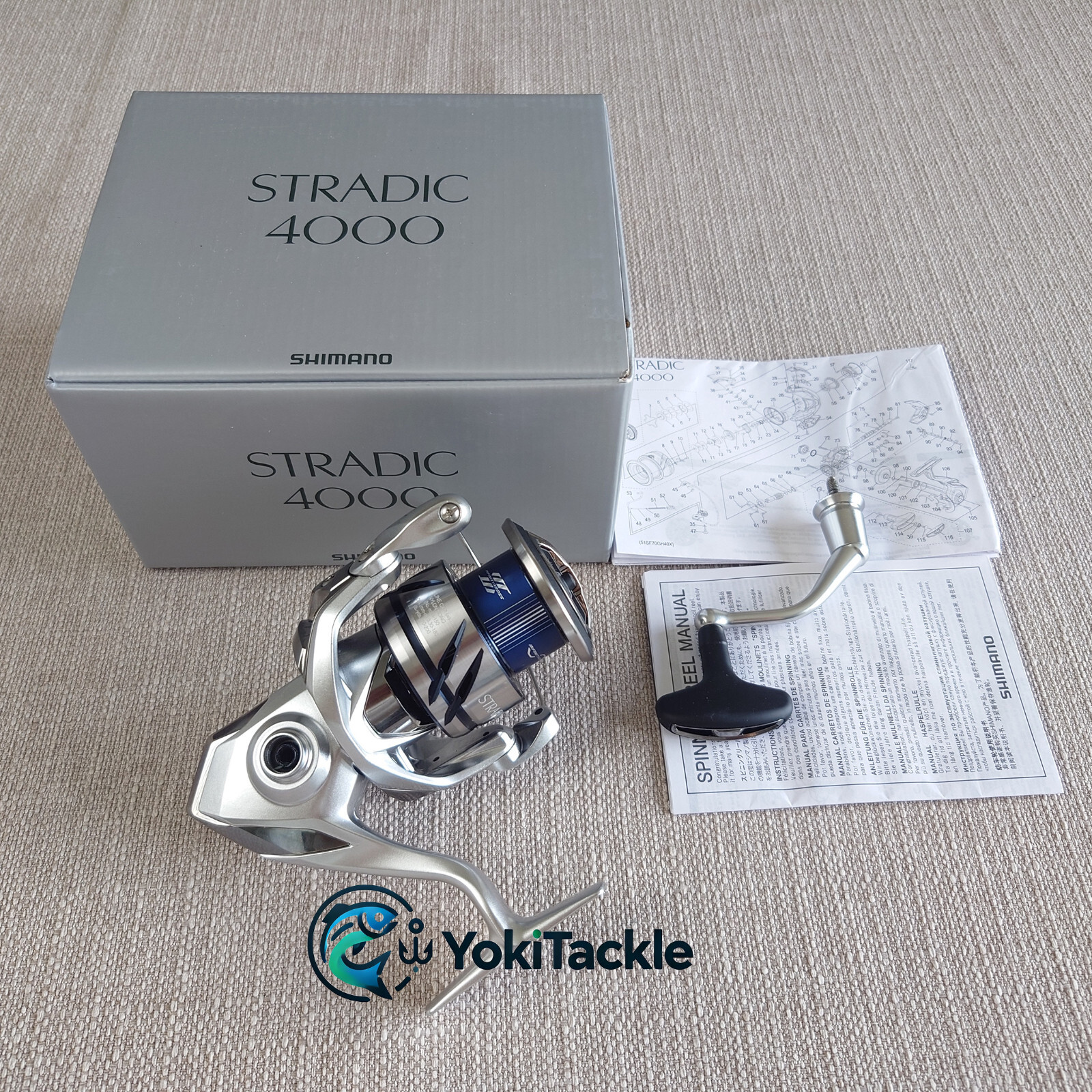 Shimano 2023 STRADIC 4000 Spinning Reel-Watch Our ProductVideo