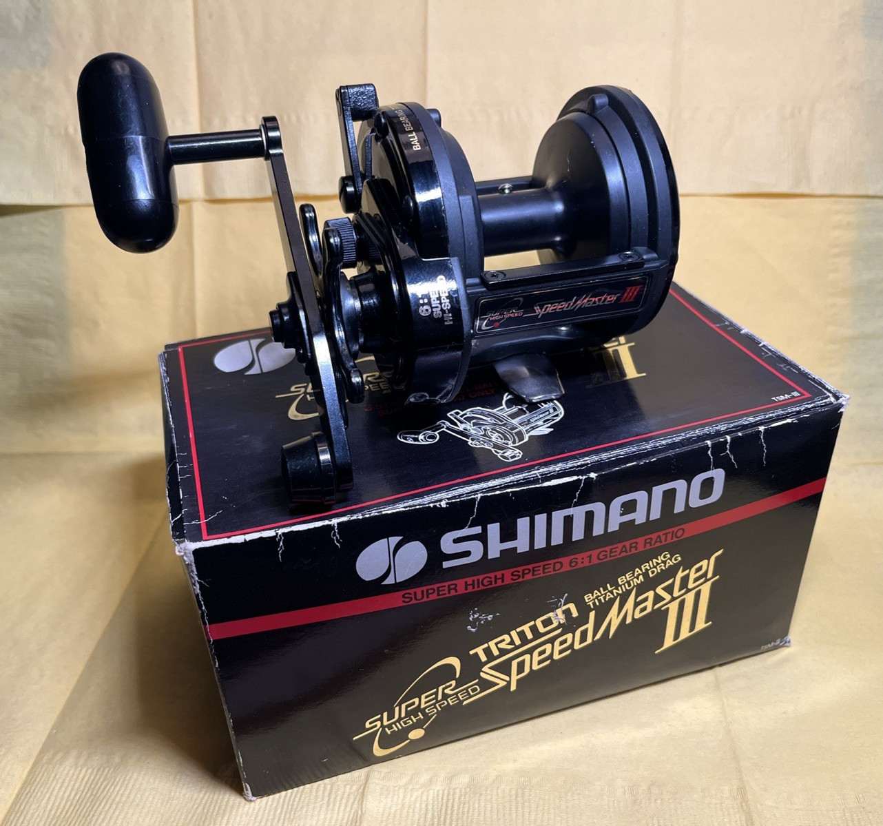 Shimano Speedmaster III Star Drag 6:1 Fishing Reel Collector Grade Ships Free!!