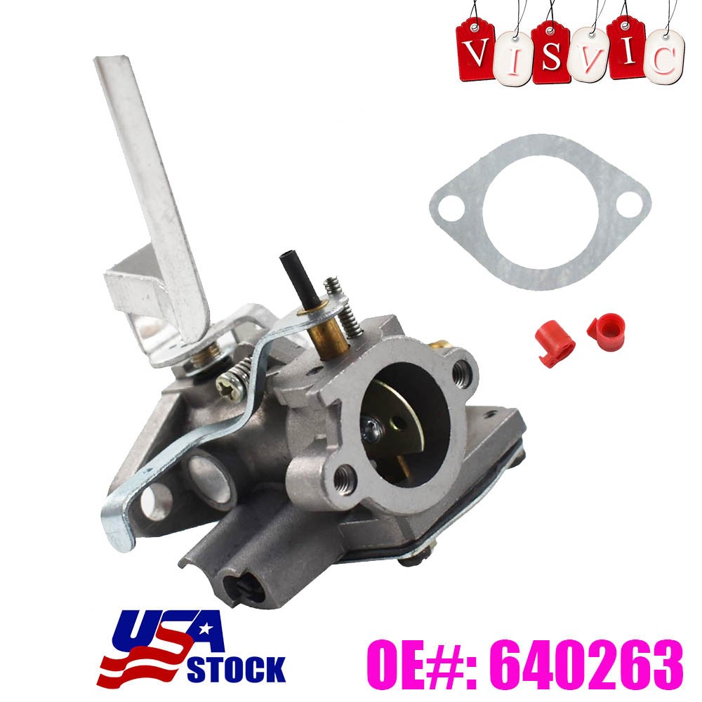AV520 Carburetor Kit For Tecumseh Jiffy Ice Auger Model 30 31 Rep 640290 640263