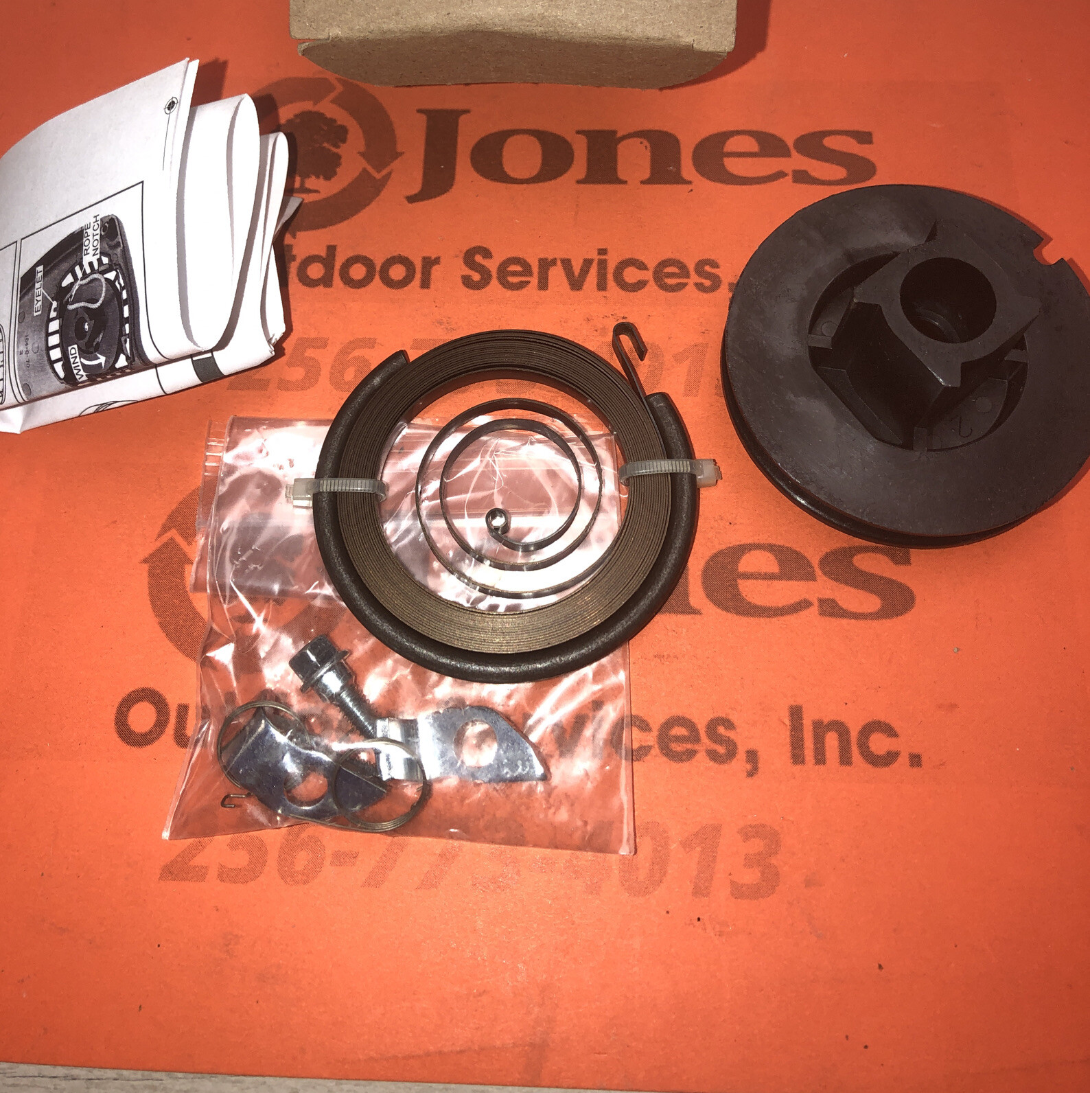 Tecumseh Engine 590779 recoil starter repair kit Jiffy Ice Auger 590693 TC 300
