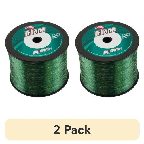 (2 pack) Berkley Trilene® Big Game™ Monofilament Fishing Line,1480 yd