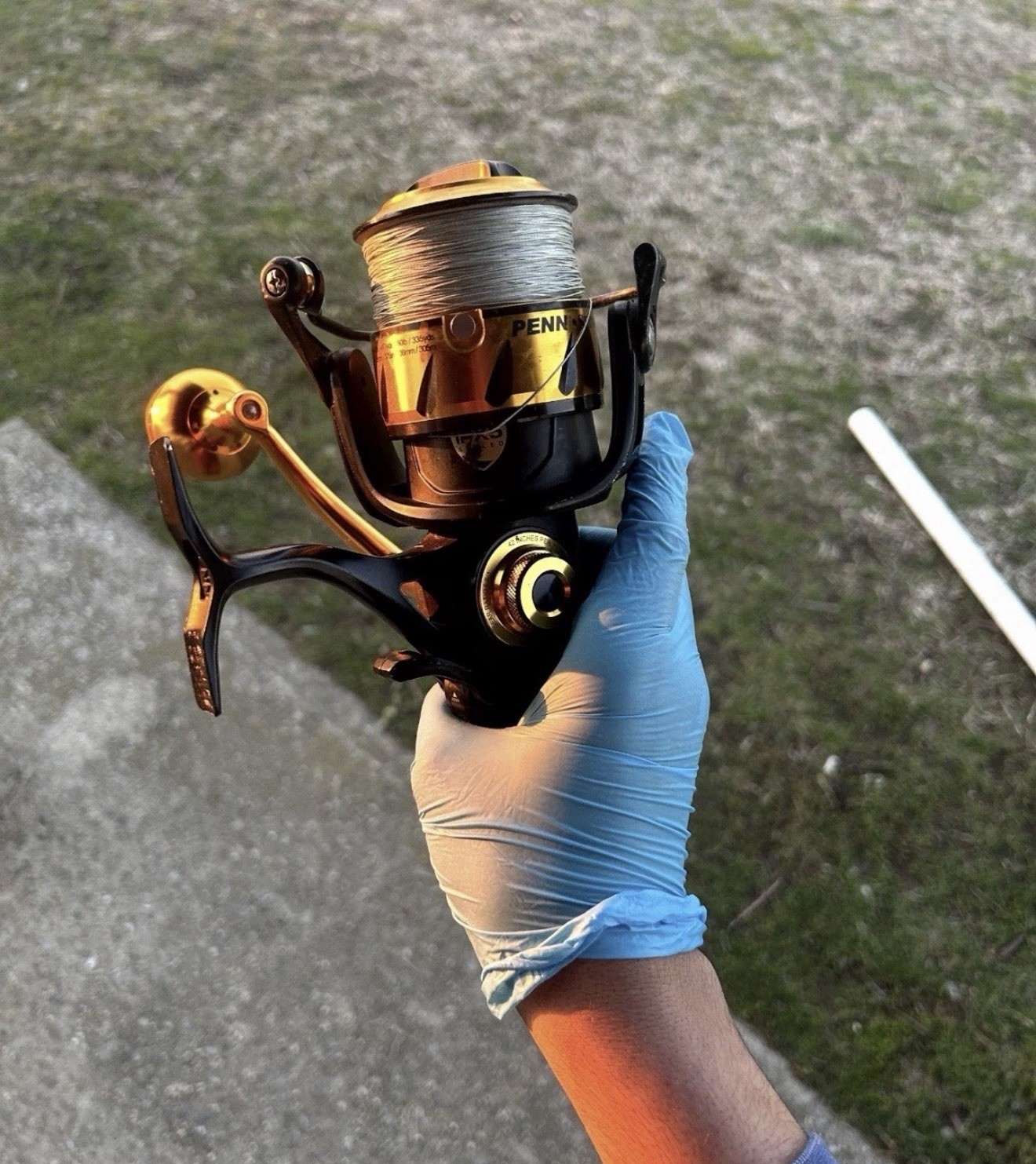 Penn Spinfisher VI 6500LL Spinning Fishing Reel  Nice Condition Works