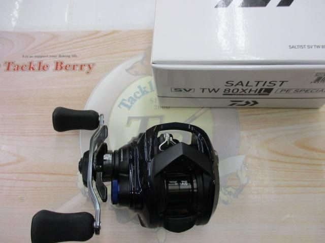 Daiwa 23 Saltist SV TW 80XHL PE special Bait Casting Reels Used