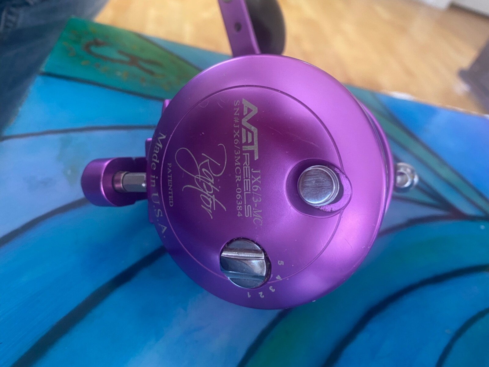 Avet jx6/3-mc Raptor saltwater fishing reel