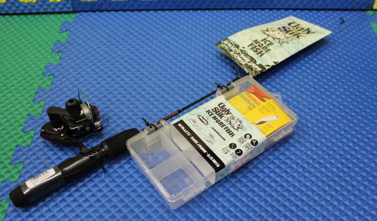 Shakespeare Ugly Stik Ice More Fish Spin Combo USGXICE28M Rod USIMF-WAL 1537665 post thumbnail image