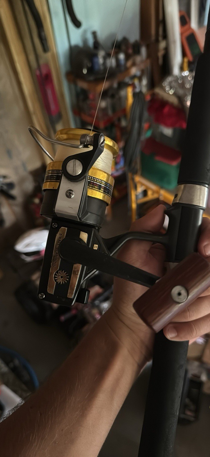 Diawa Bg20 3 Ball Bearing Fishing Reel Made In Japan Good Condition No Reserve