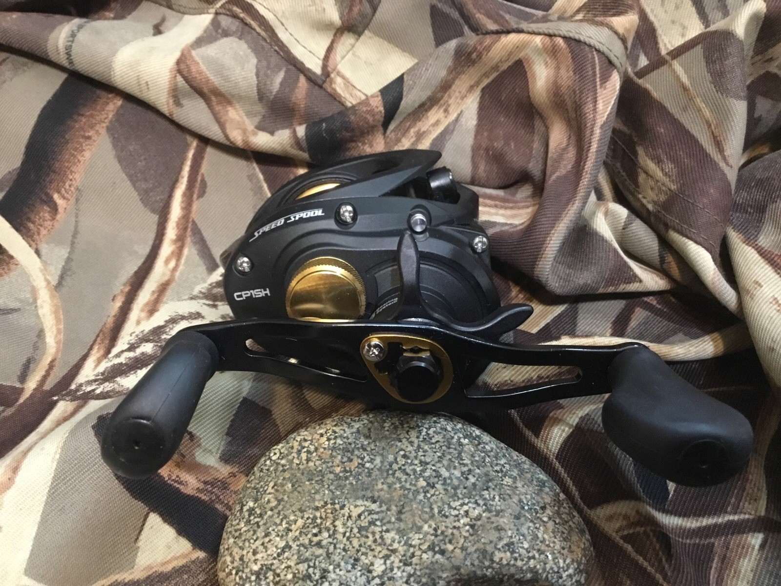 LEWS CLASSIC PRO SPEED SPOOL CP1SH:R.H.,7.5:1 Ratio,5 B.B.,VERY NICE