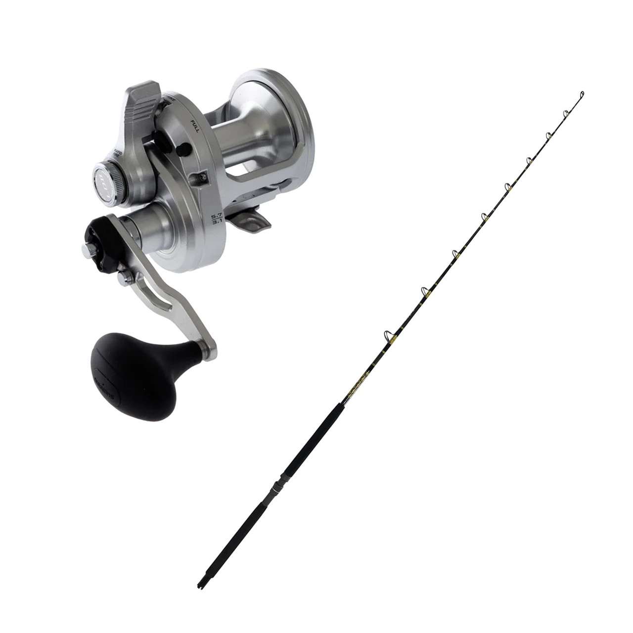 Shimano SpeedMaster II 16SPM with KC 15-30 6’6″ Composite CHAOS Gold Combo