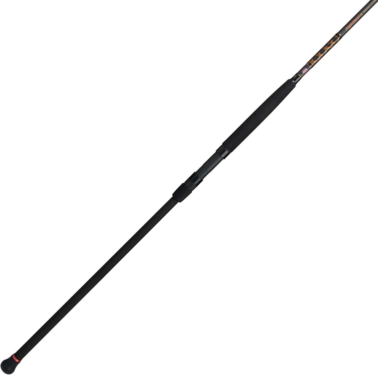 PENN Squadron III Surf Spinning Fishing Rod 11 ft 2 Piece Medium Heavy Power