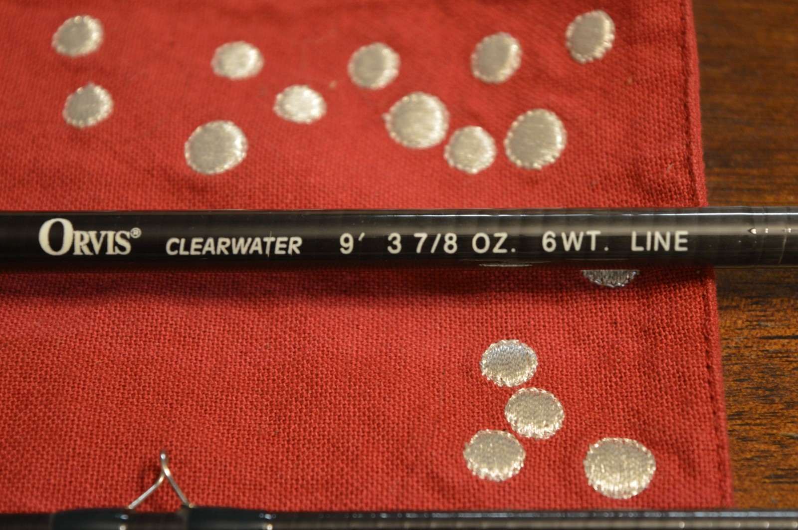 Orvis Clearwater Series 9592-51-40 9ft 6-wt 2-pc liner/case Western Trout FlyRod