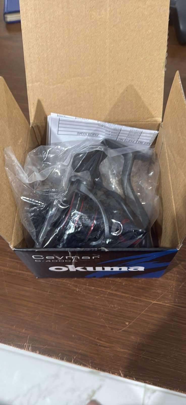 Okuma Ceymar A Series Flite Drive Lightweight 8BB Spinning Reel, C-4000A, Gun