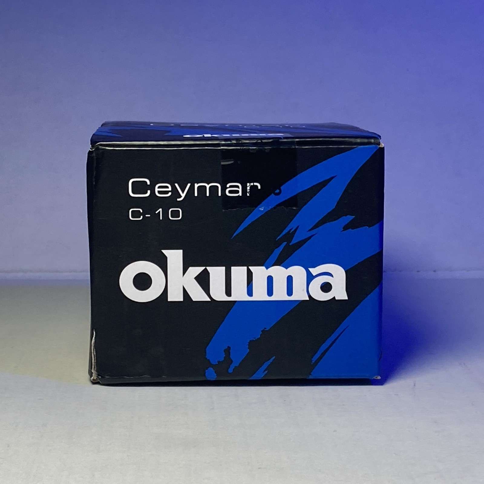 okuma Ceymar C-10 Spinning Reel Size 10 – 5lb Max Drag Pressure, Black/Red