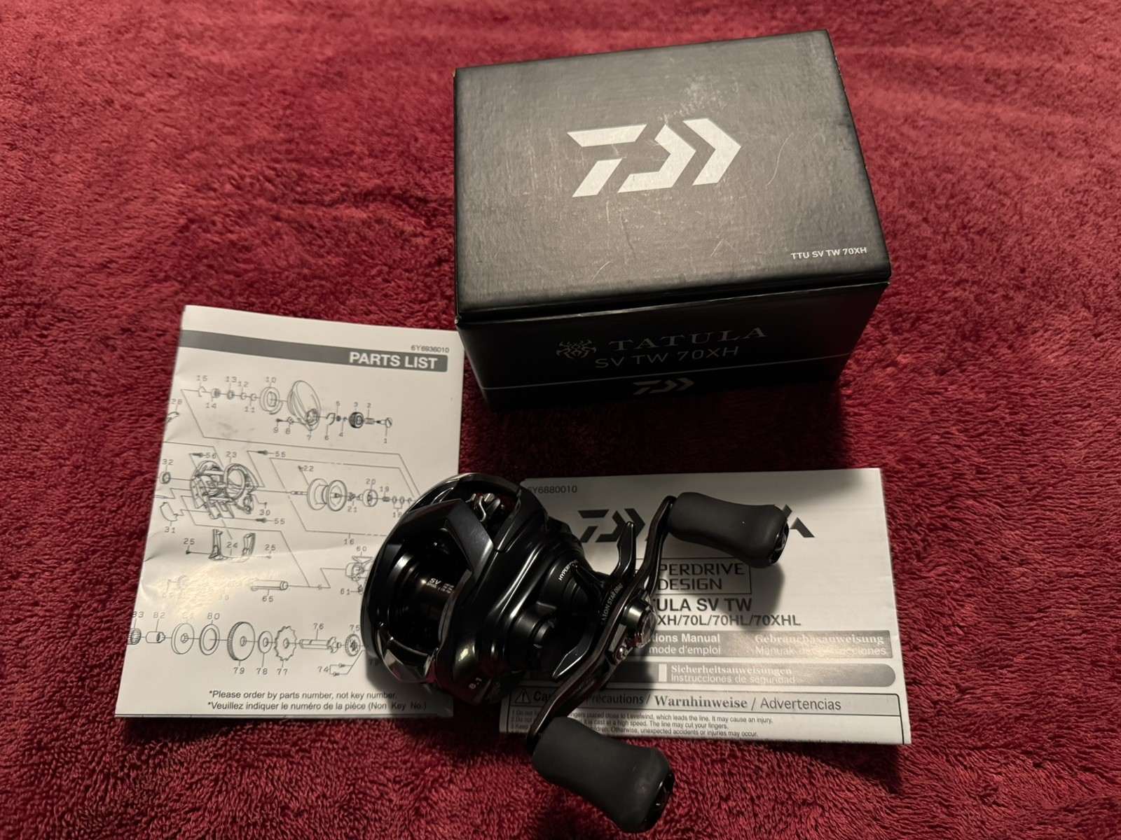 Daiwa Tatula SV TW 70XH Casting Reel Fishing – NEW!!! – SHIPS FREE!!!