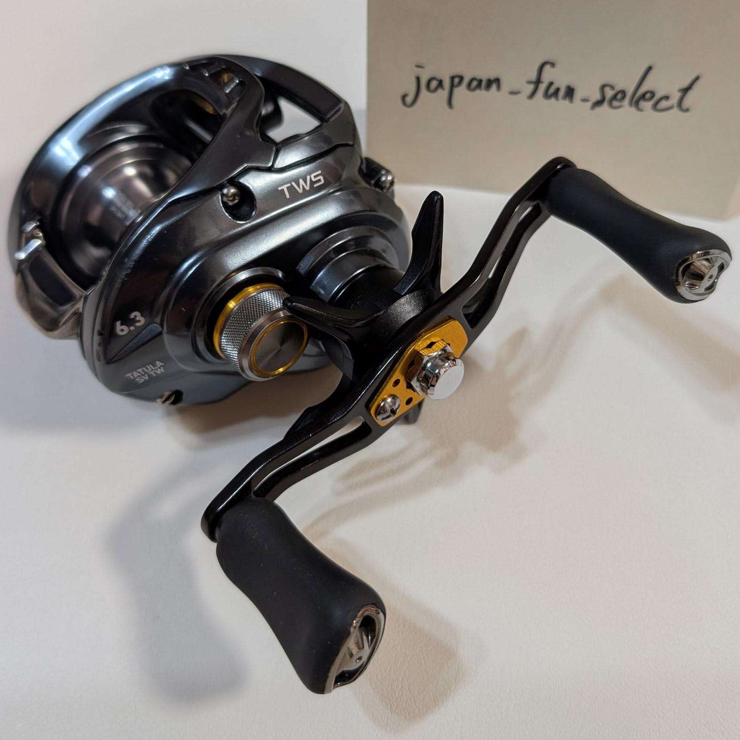 DAIWA Baitcast Reel 17 TATULA SV TW 6.3R Saltwater Bass Fishing RH 6.3:1 Exc+++