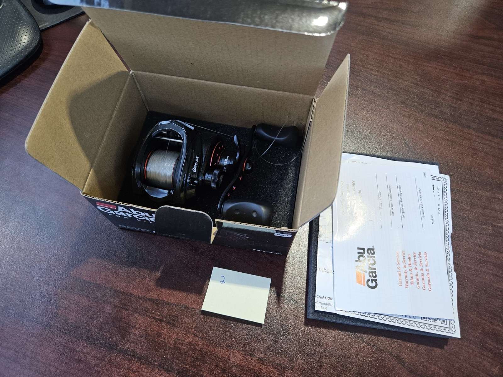 Abu Garcia Ambassadeur Revo 4 SX Baitcasting Reel R/H 10BB 6.6:1 Black in Box