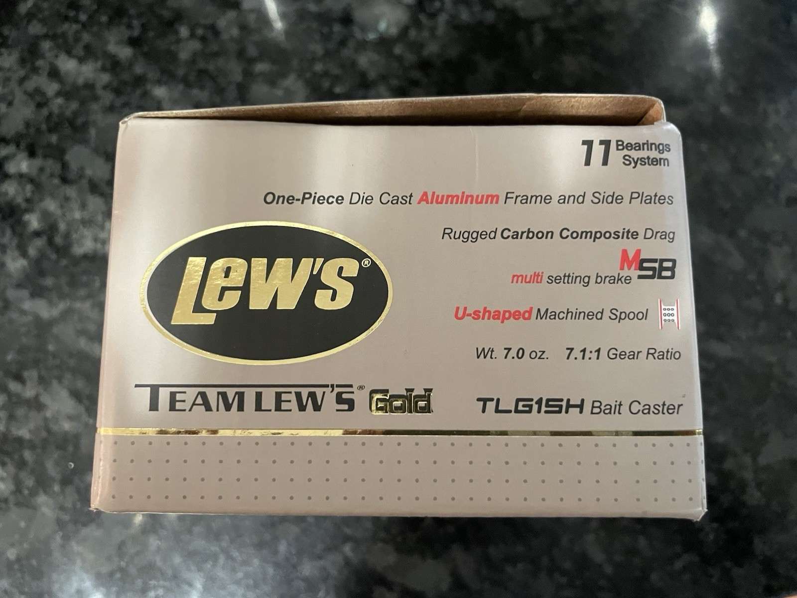 Lews Speed Spool TlG15H Baitcaster Reel 7.1