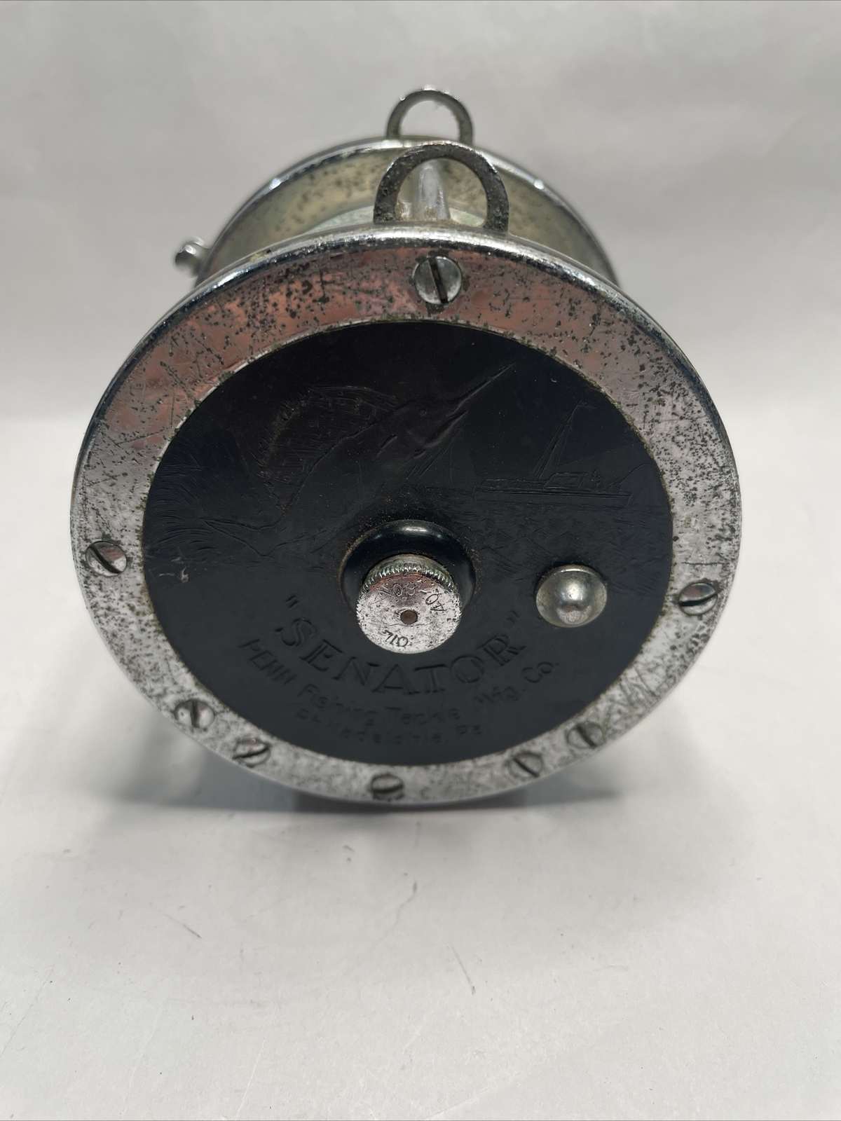 Vintage Penn Senator Reel Black 4/0 Saltwater Fishing Tackle