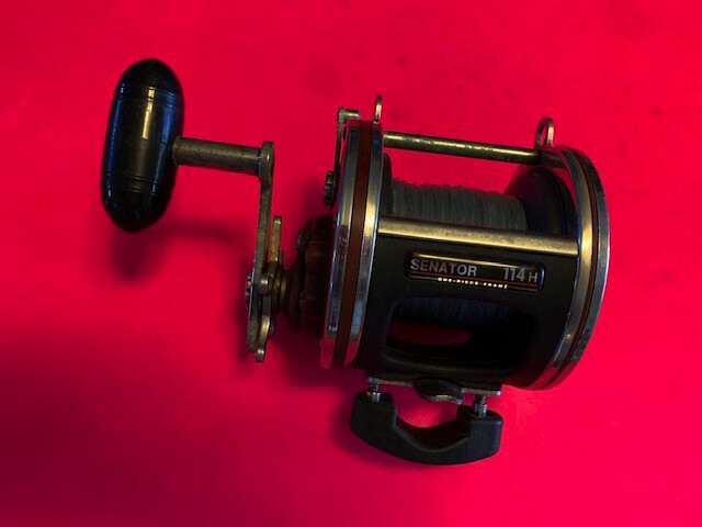 PENN SPECIAL SENATOR 114H 6/0 TROLLING FISHING REEL WITH GRAPHITE HALF FRAME @@