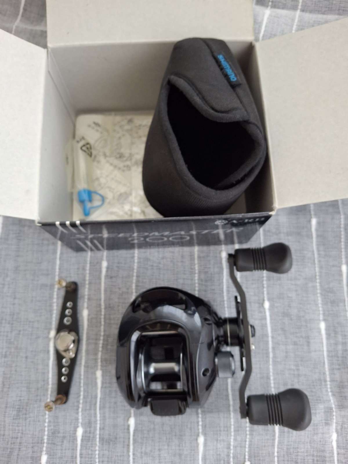 Shimano Speedmaster 200 02064 Fishing Baitcaster Reel Great Condition