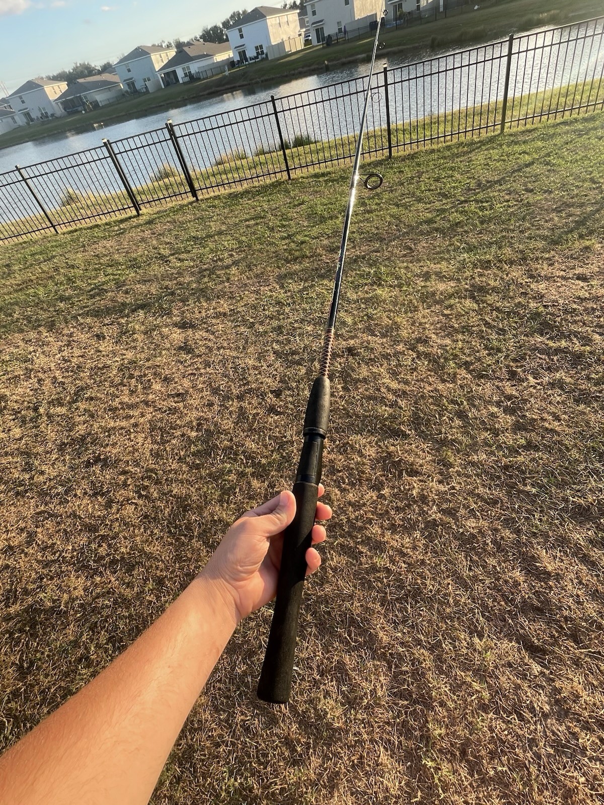 NEEDS LINE GUIDE Ugly Stik SPL 1102 Spinning Rod Pre Owned