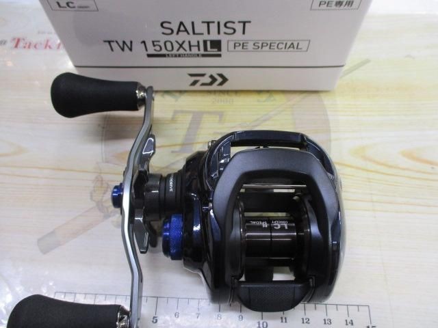 Daiwa 23 Saltist TW 150XHL PE SP Bait Casting Reels Used