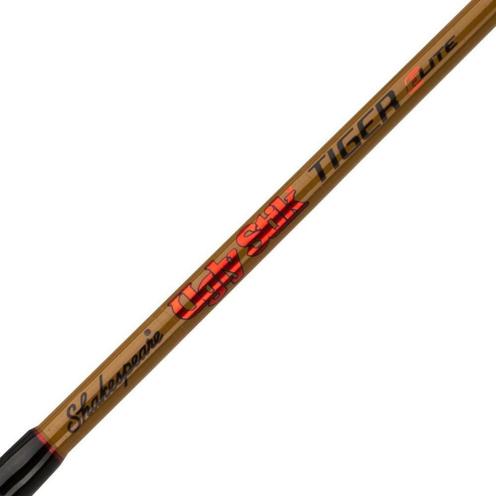 Shakespeare Ugly Stik Tiger Elite~One Piece Spinning Rod 7 ft~1 piece~Heavy