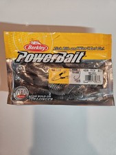 Berkley PowerBait #PBBRT4-GGH 4.5″ Rib Toad White-1pk of 6pcs Grey ghost