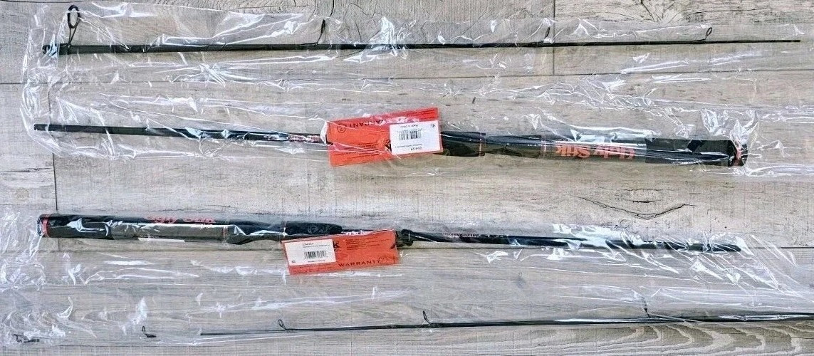 2 New Ugly Stik GX2 5′ 10″ Medium 2-Pc Spinning Rod Bass Crappie Catfish