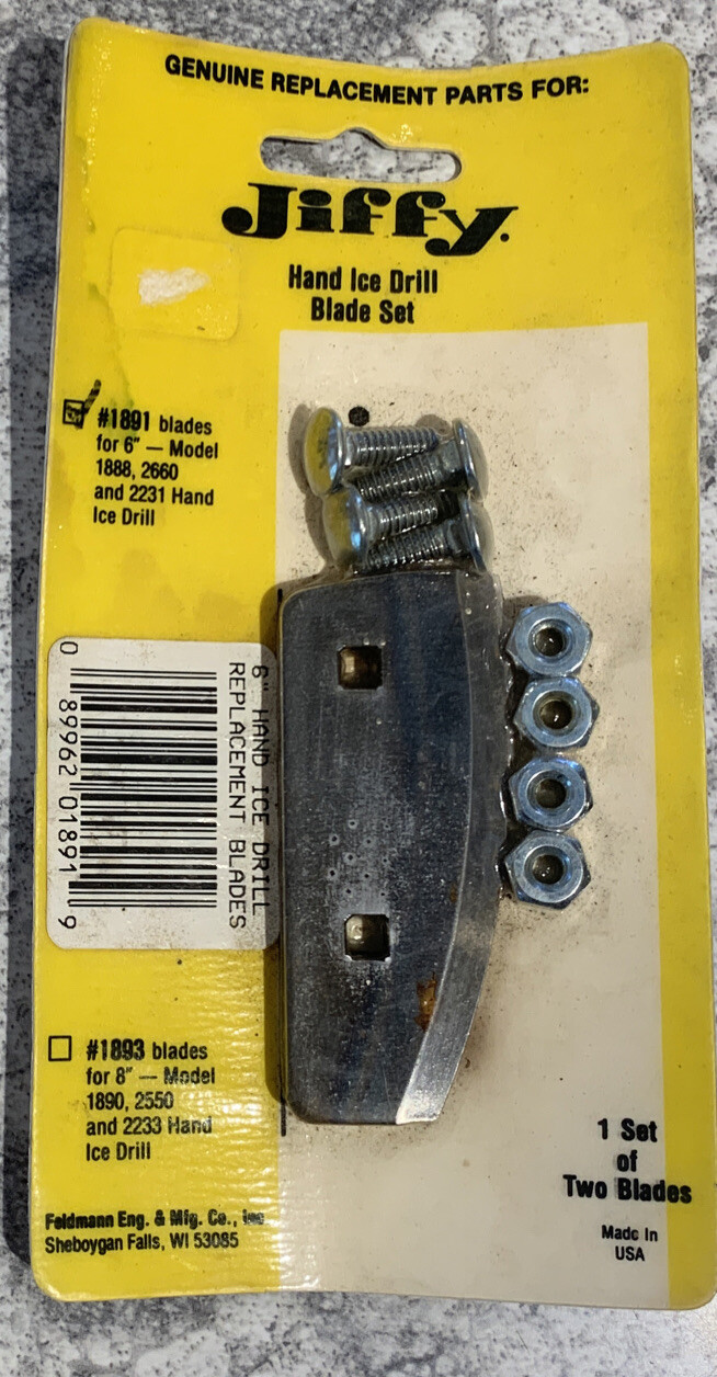 Jiffy Ice Auger Blades 1891