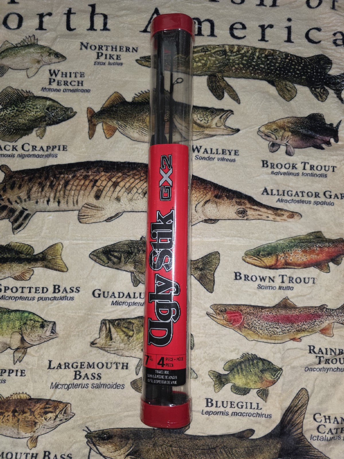 Ugly Stik 7′ Travel Rod 4 Piece
