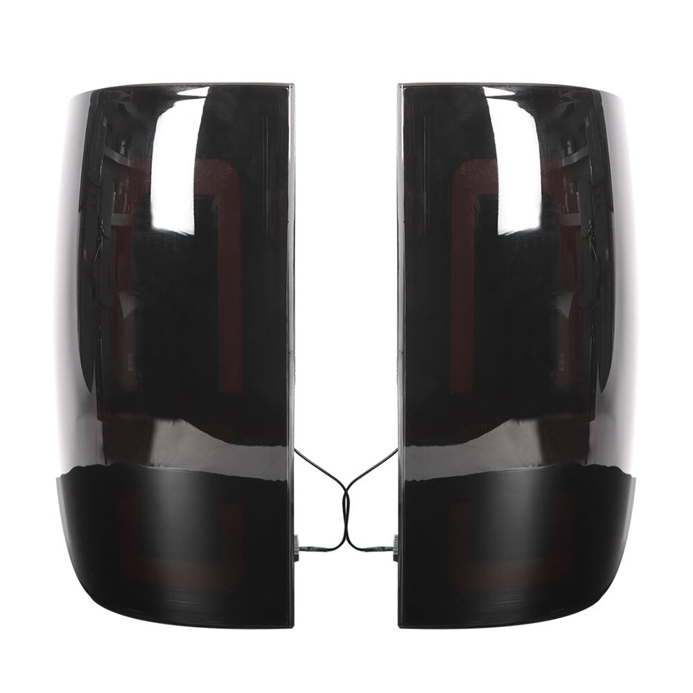 Pair Black Tail Light For 10-18 Ram 2500 3500/09-18 Dodge Ram 1500 LED Lamp