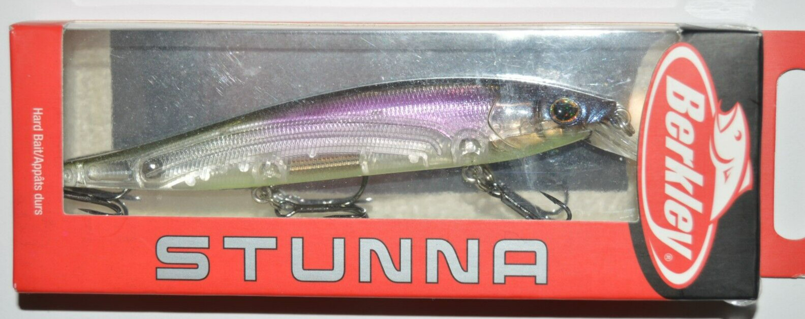 berkley stunna slow sinking jerkbait 4 3/8″ 1/2oz northern lights