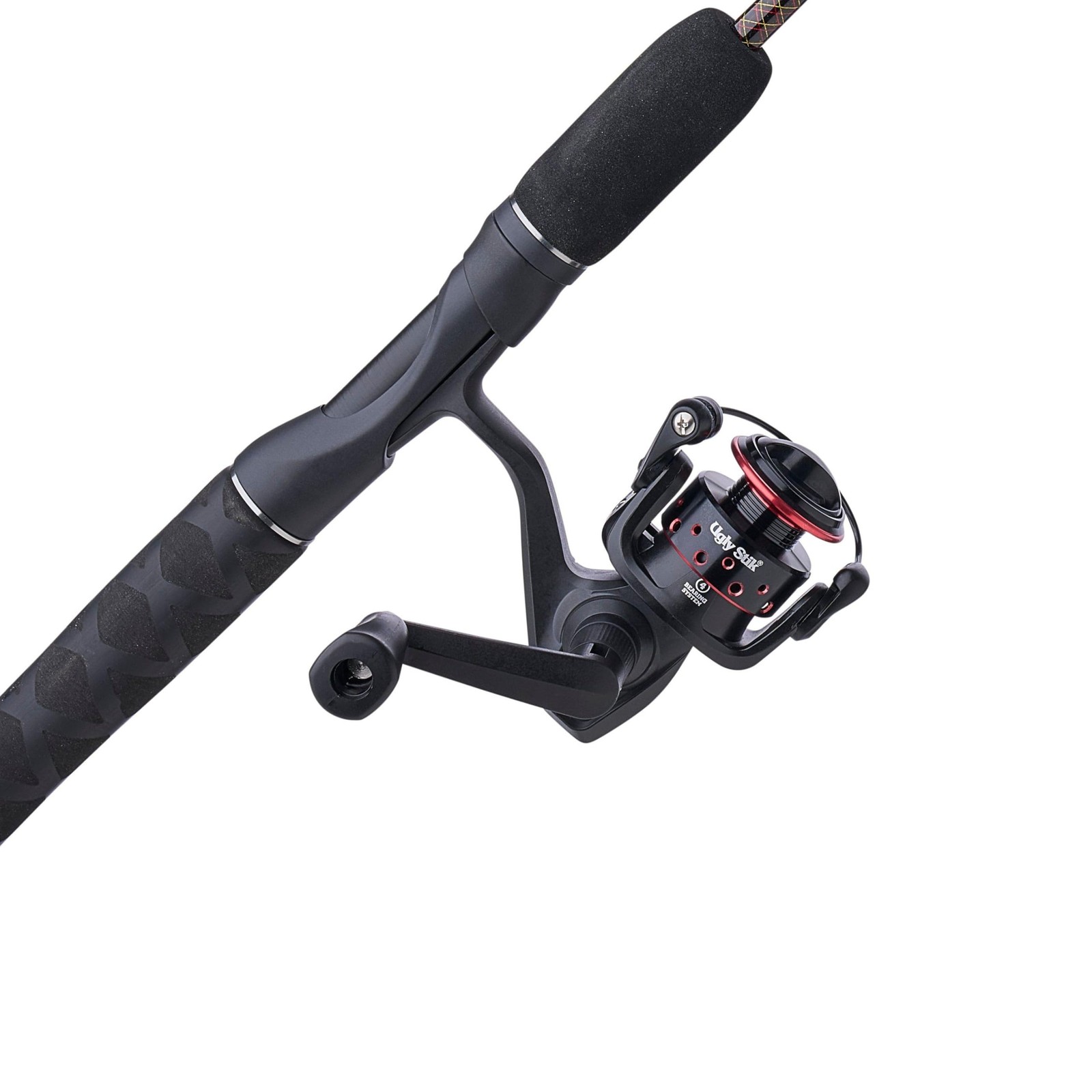 Ugly Stik GX2 Ultra Light 4 8 Fishing Rod and Size 20 Reel Combo Black Red post thumbnail image